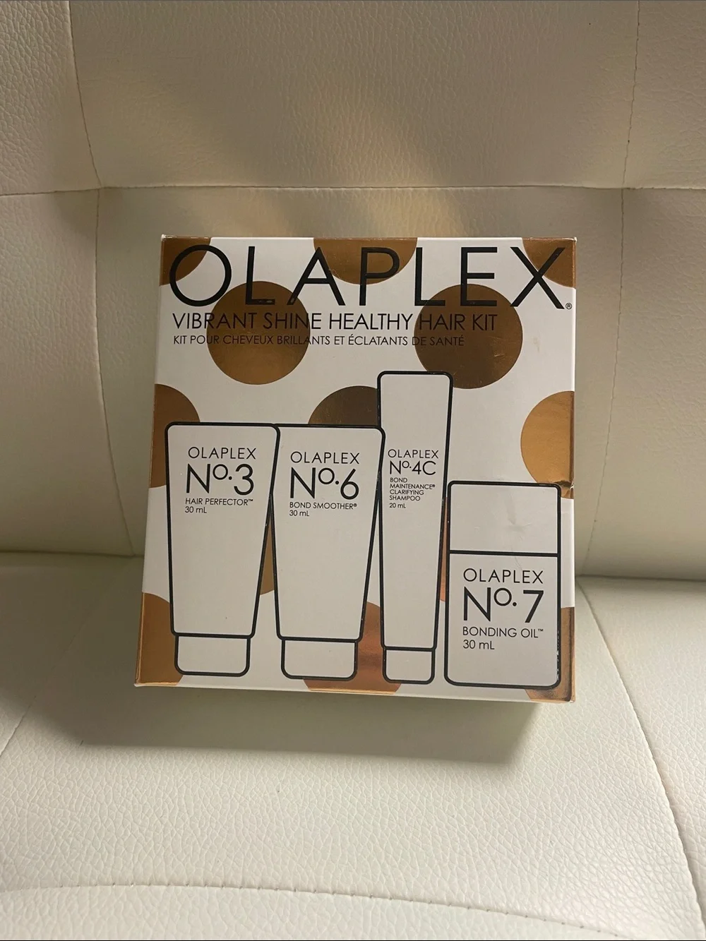 OLAPLEX Hair Repair Kit — White & Gold